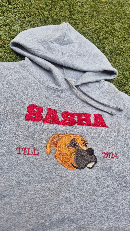 Bordado personalizado de tu mascota!