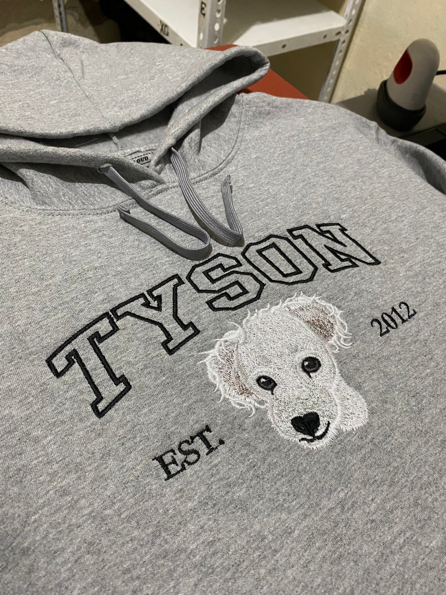 Bordado personalizado de tu mascota!